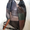 Голяма чанта- раница от естествена кожа с много джобове