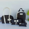 Set: backpack and bag with clutch and pormtone