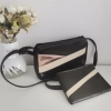 Black small bag with 3 compartments LZARA