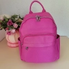 Comfortable backpack - bag with zipper on the back handles, short handles and pockets