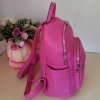 Comfortable backpack - bag with zipper on the back handles, short handles and pockets