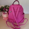 Comfortable backpack - bag with zipper on the back handles, short handles and pockets