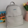 Comfortable backpack - bag with zipper on the back handles, short handles and pockets