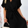 women's black dress