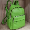 Comfortable backpack - bag with zipper on the back handles, short handles and pockets