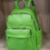 Comfortable backpack - bag with zipper on the back handles, short handles and pockets