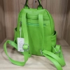 Comfortable backpack - bag with zipper on the back handles, short handles and pockets