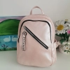 Comfortable backpack - bag with zipper on the back handles, short handles and pockets