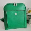 Backpack - bag with metal handle and lid in two colors