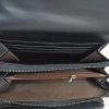 Comfortable leather purse with many compartments and pockets