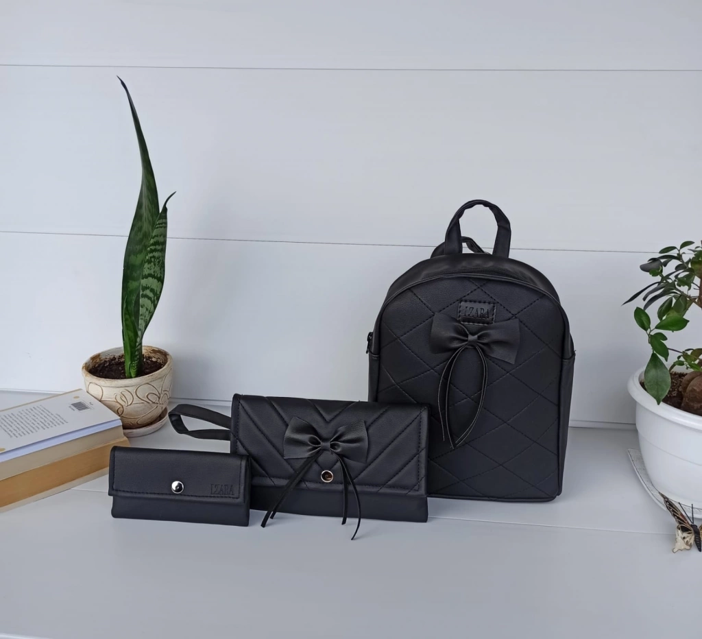 Set - Backpack + key and purse